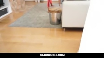 Dadcrush - Stepdaughter Fingered & Fucked By Stepdad
