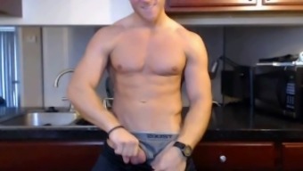 Stroking His Cock