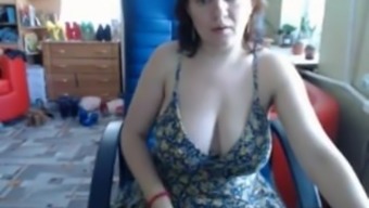 Big Tit Milf Lifts Skirt