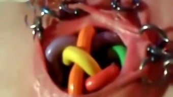 Extremely Bizarre Pierced Vaginal Insertions Ma