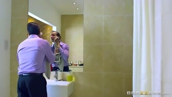 Tricky Guy Fucks Whore Wife Lucia Love In Bathroom