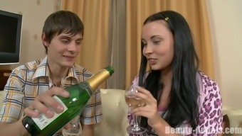 Sandra Enjoys A Romantic Evening With A Handsome Lover