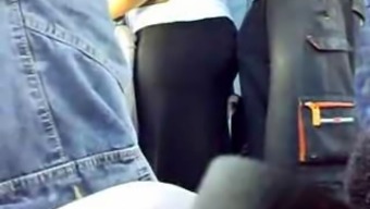 Perving On Bus 3