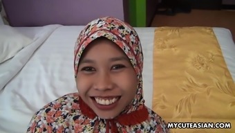 Arabian Babe Is Getting Hardcore Banged In Her Small Pussy