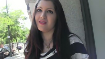 Bodacious Brunette Slut Is Gonna Please That Nasty Fat Guy
