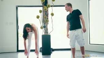 Yoga Session Quickly Turns Into A Threesome Banging On The Floor