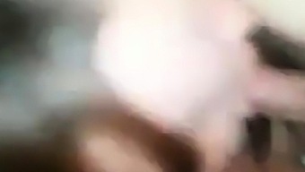 Chubby Girlfriend In Hot Cuckold Threesome