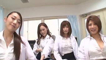 Pov Video With Japanese Nurse Hamasaki Mao Having Group Sex