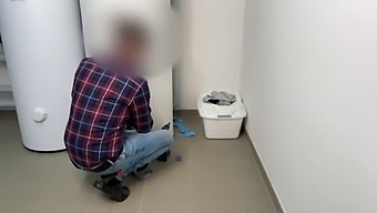 Stepdad Caught Sniffing And Fuck