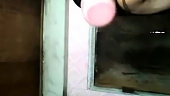 Indonesian Babe Masturbating In Shower