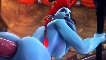 Heroes From Video Games Is Used As A Sex Slaves