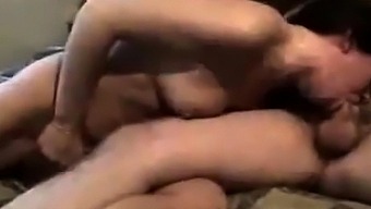 She swallows every drop while rubbing her pussy to 3 orgasms