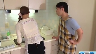 Wife, Rina Koda, Gets Busy With Three Hungry Cocks