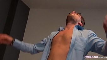 Office Slut Anna Darling Gives Her Head And Gets Laid After The Presentation