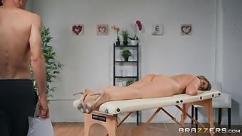 Erotic Massage Ends With Nikky Dream Sucking Her Masseur'S Dick