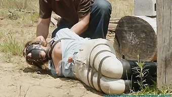 Outdoor Leather Bondage