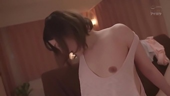 Japanese Babe Gives Blowjob To Older Man In Senior Girl'S Room