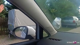 A Mature Turkish Novice Mmf Car Fuck By Two German Guys