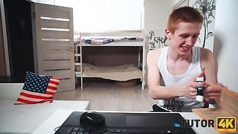 Mature Russian Tutor Gives Extra Lessons On Doggy Style For A Schoolboy