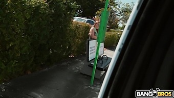 Quick Bang In A Bus For Big Ass Teen Harper Red