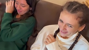 First Year Students From Russia Are Picked Up For Foursome Sex