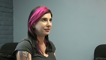 At The Moment Of Porn Creation With Joanna Angel And Krissie Dee
