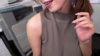 Big Boobed Office Lady Seduced And Fucked In Hd