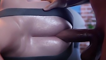 A Motion Picture Of Porn Showcased In An Overwatch Pornographic Film Aggregation.