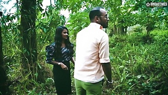 Indian Pornstar The Starsudipa Gets Fucked By Her Boyfriend In The Open Jungle For Cum In Mouth ( Hindi Audio)
