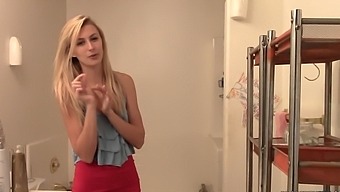 Alexa Grace'S Small Tits Bounce As She Takes A Hard Cock