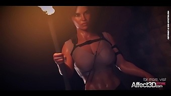 Lara Croft'S Blowjob Skills On Display In This Hentai Video