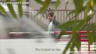 Real Amateur Couple Caught On Hidden Camera