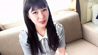 Japanese Mom With Big Natural Tits Gets A Hardcore Handjob