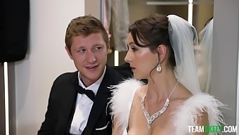 Bridezilla In A Threesome With Two Bridesmaids