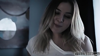 Shy Stepbrother Gets A Big Cock Cock Ride From Stepsis
