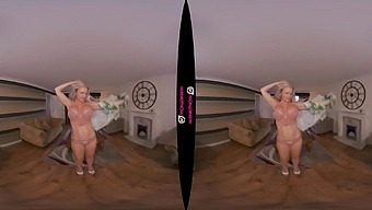 Wank For Me With A Blonde Vr Masturbator