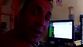 Two Big Cocks In A Hot Threesome With A Big Titty Blonde