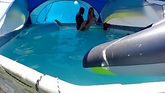 Interracial Married Couple Gets Fucked In Public