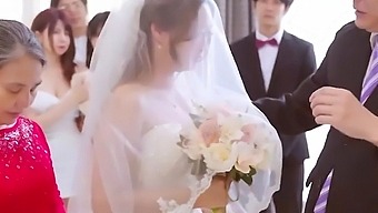 Friendly Wedding Night Turns Into A Sperm-Covered Orgy